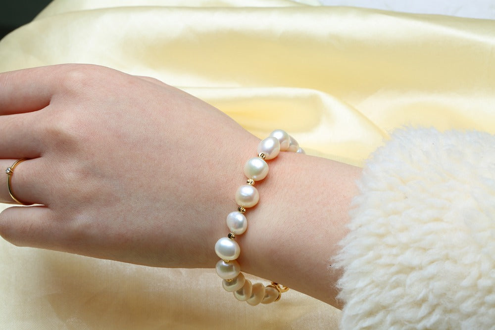 Natural Freshwater Pearl Bracelet