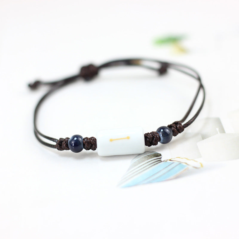 Twelve constellation bracelet students