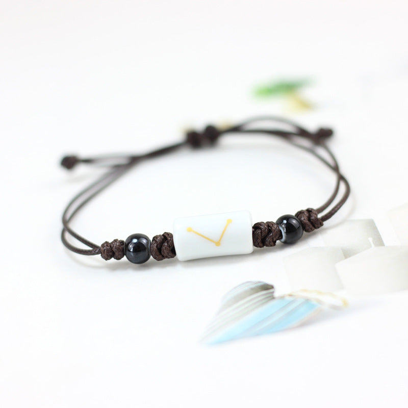 Twelve constellation bracelet students