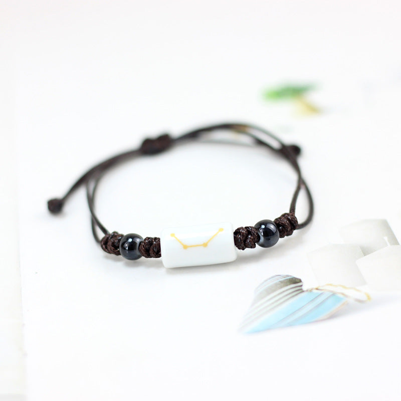 Twelve constellation bracelet students