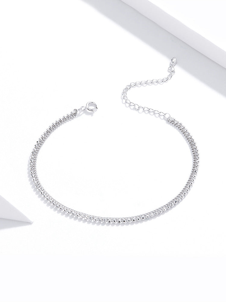 Platinum-Plated Versatile Bracelet