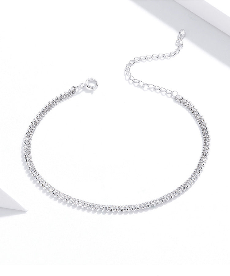 Platinum-Plated Versatile Bracelet