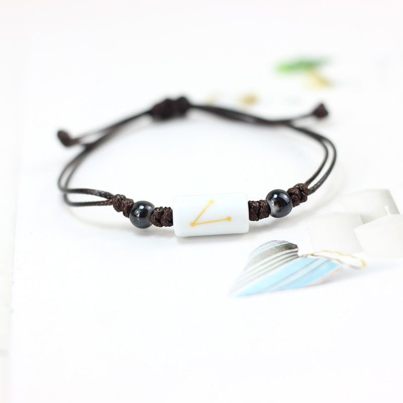 Twelve constellation bracelet students