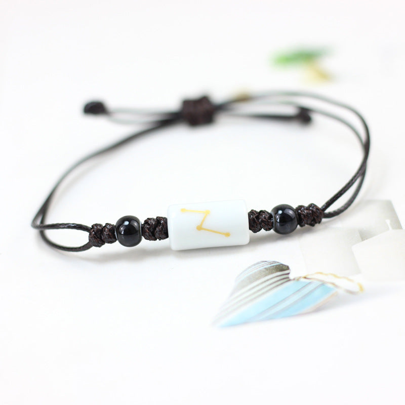 Twelve constellation bracelet students