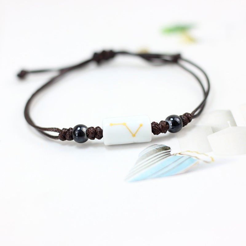 Twelve constellation bracelet students