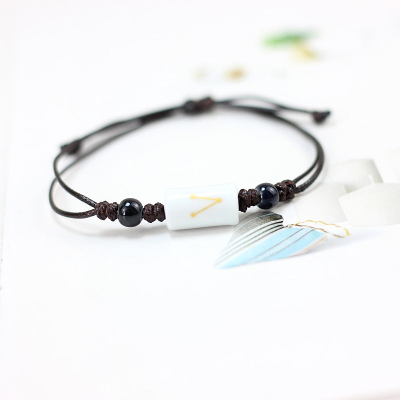 Twelve constellation bracelet students