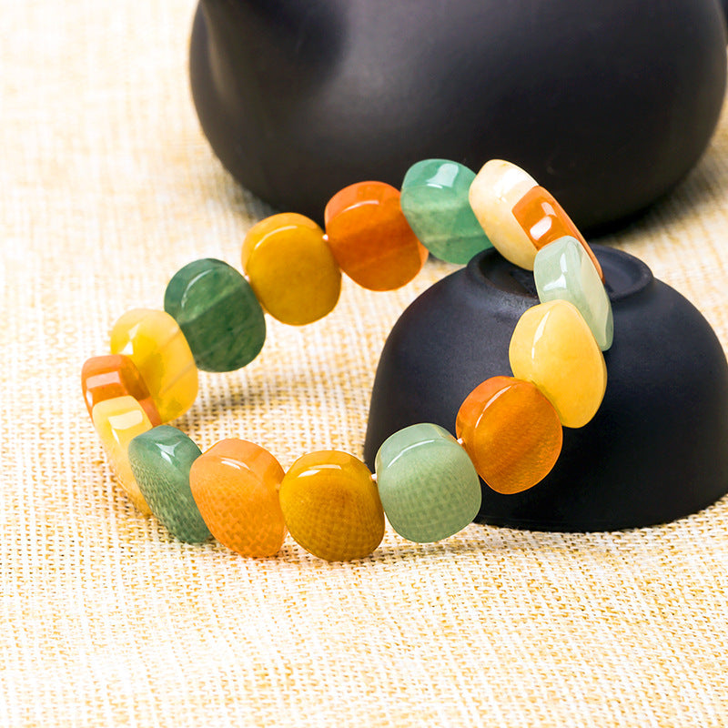 Simple Natural Stone Crystal Bracelet