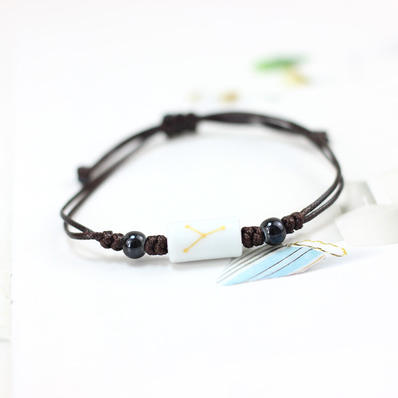 Twelve constellation bracelet students