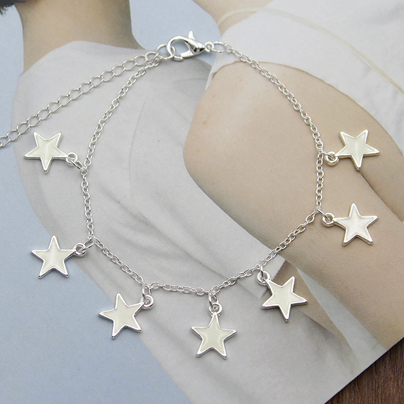 Glow In The Dark Star Themed Bracelet